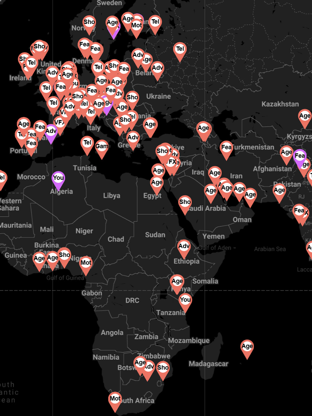 Studio Map